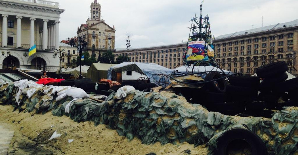 Majdan dnes? Stále barikády a nekončící 'okupace'