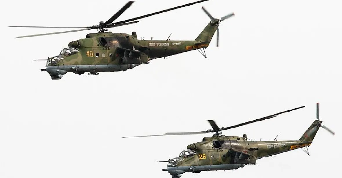 Ruské vrtulníky zabíjely na hranici, tvrdí Ukrajina