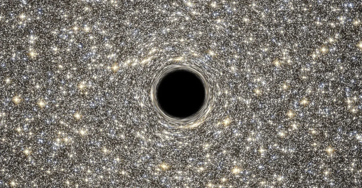 NASA objevila největší černou díru