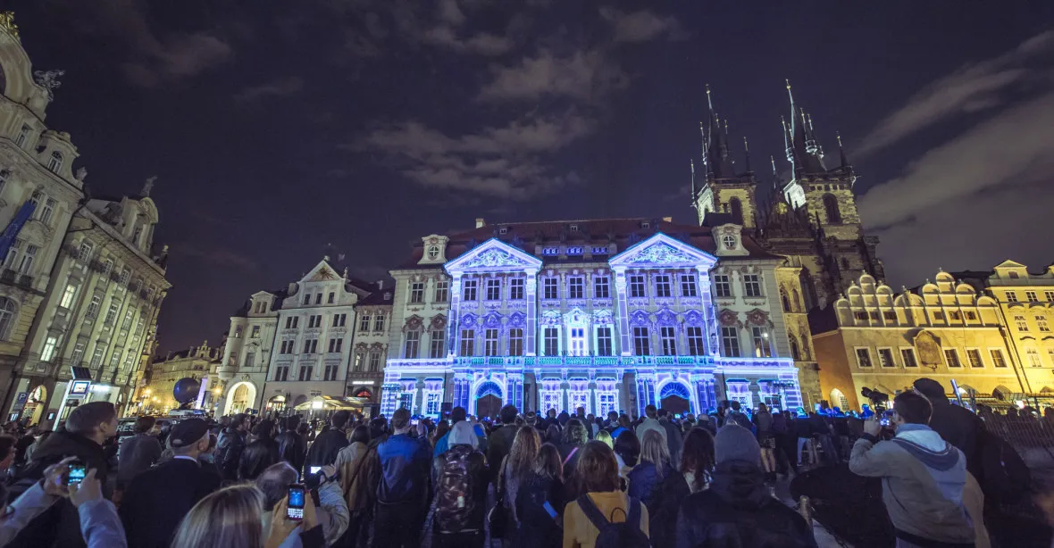 Unikátní světelná show v Praze. Podívejte se