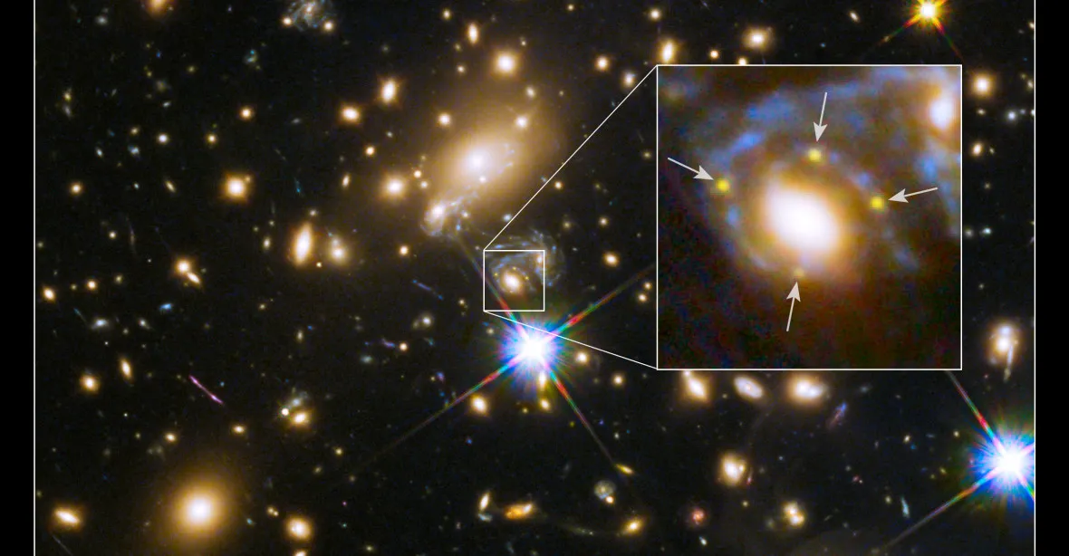 Hubbleův teleskop potvrdil Einsteinovu teorii relativity
