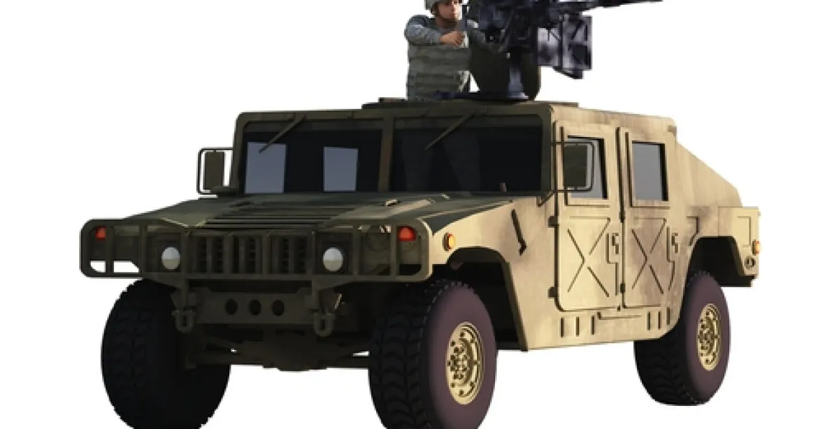 USA pošlou Ukrajině drony a vozidla Humvee