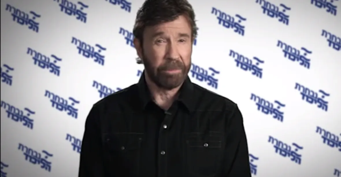 VIDEO: Chuck Norris zasahuje do izraelských voleb