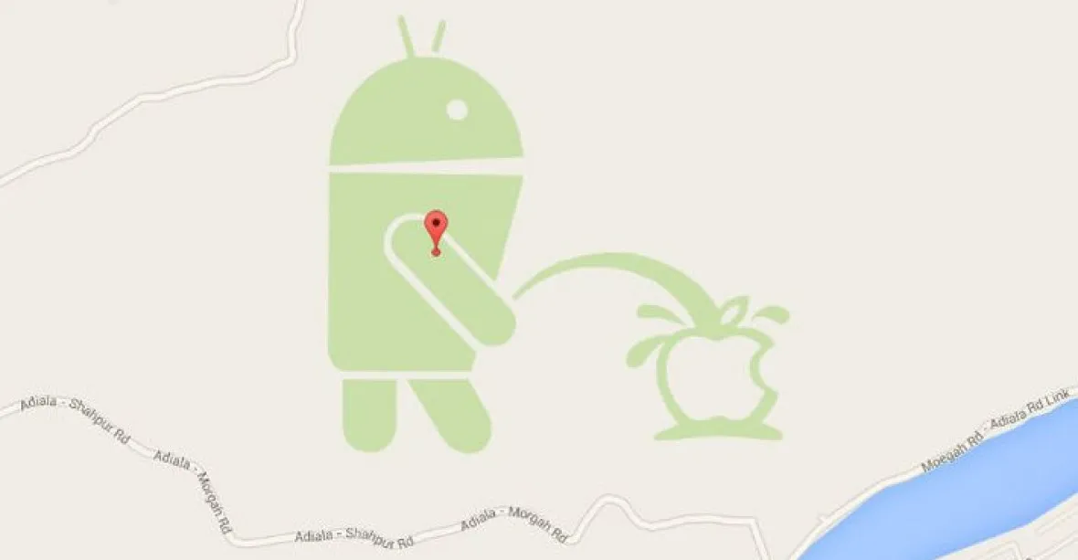 Konec čurání na logo Applu. Google mění podmínky map