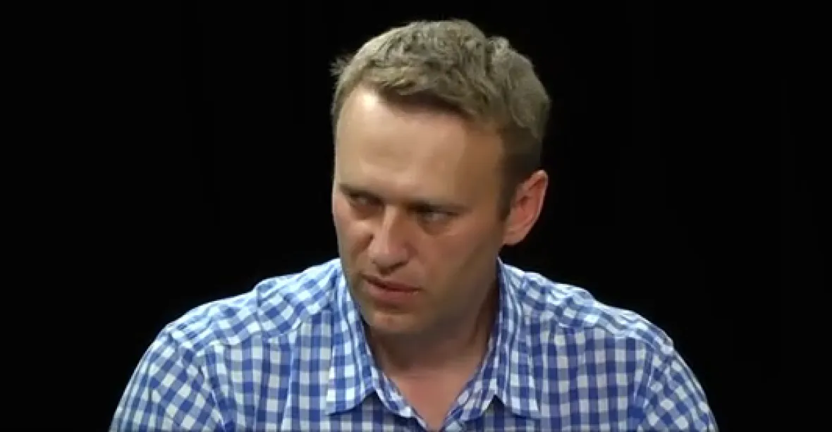 Snad Putin nestiskne i jaderné tlačítko, varuje Navalnyj
