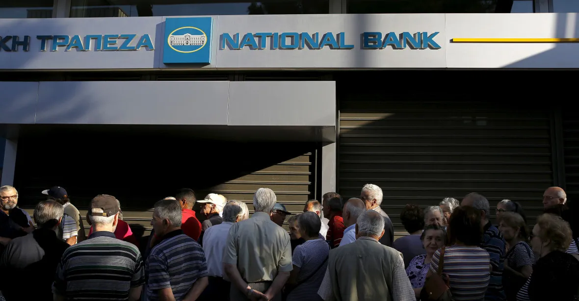 Přichází Grexit. Řecká vláda zavřela na týden všechny banky