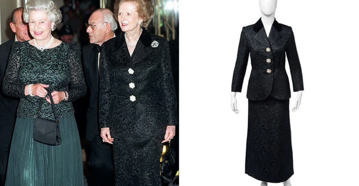 Svatební šaty nebo legendární kufřík Margaret Thatcherové na prodej