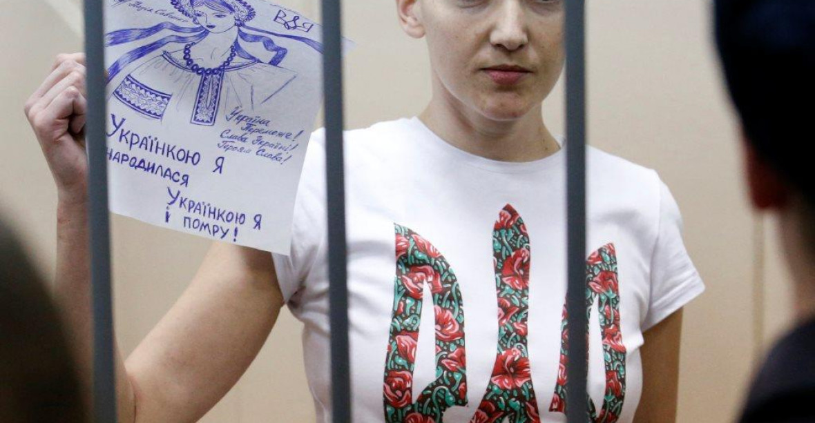 Savčenková opět drží hladovku. Soud prodloužil vazbu do dubna