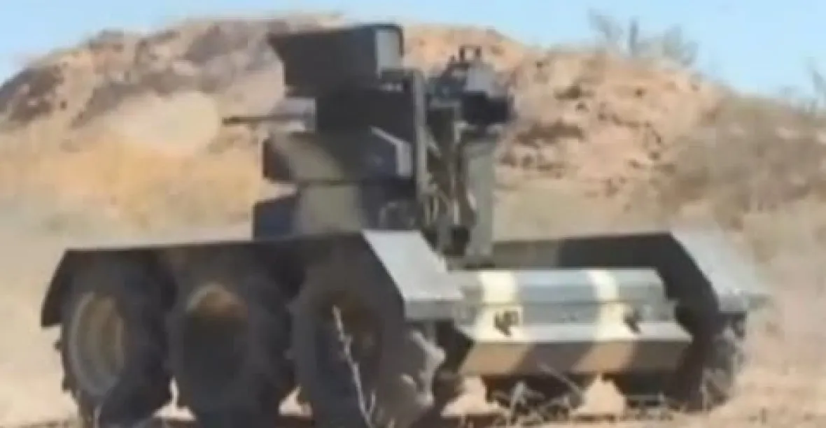 Rusové nasadí na bojiště v Sýrii válečné roboty. Mají dobýt Allepo