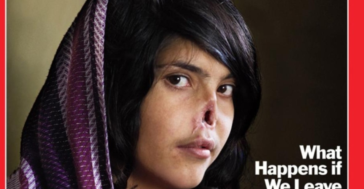 Manžel uřízl ženě nos, schovává se u Talibanu