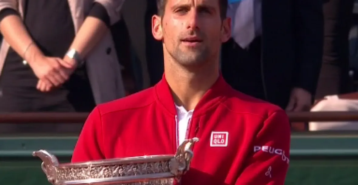 Novak Djokovič poprvé v kariéře vyhrál na antukovém French Open