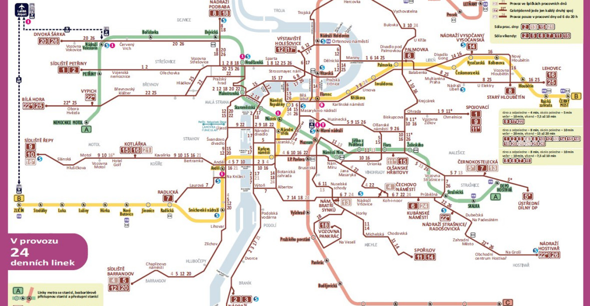 Chaos v pražské dopravě: 9 tramvají změní trasy, přibudou 2, 15 a 21