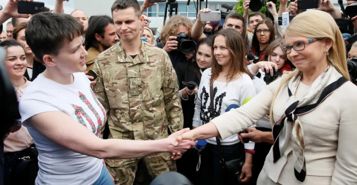 ‚Zrádkyně‘ Savčenková vyzvala k smíru obou stran konfliktu na Ukrajině