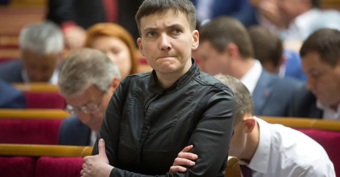 Savčenková znovu drží hladovku. Tentokrát za zajatce na Donbasu