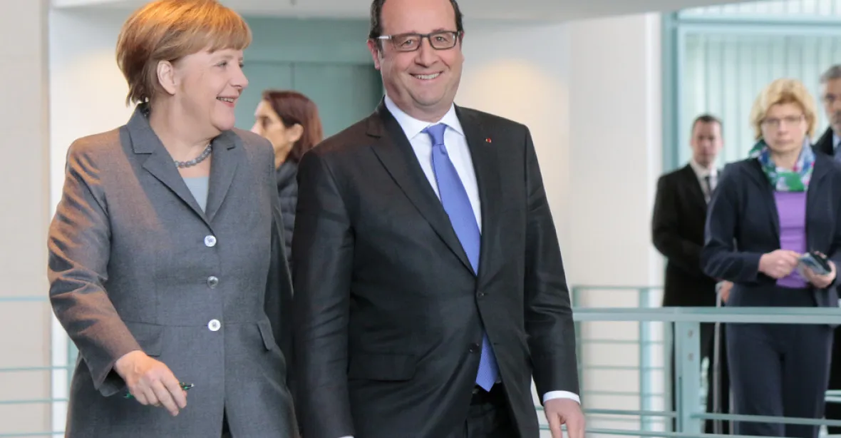 Merkelová s Hollandem odřekli společné jednání s Putinem o Ukrajině