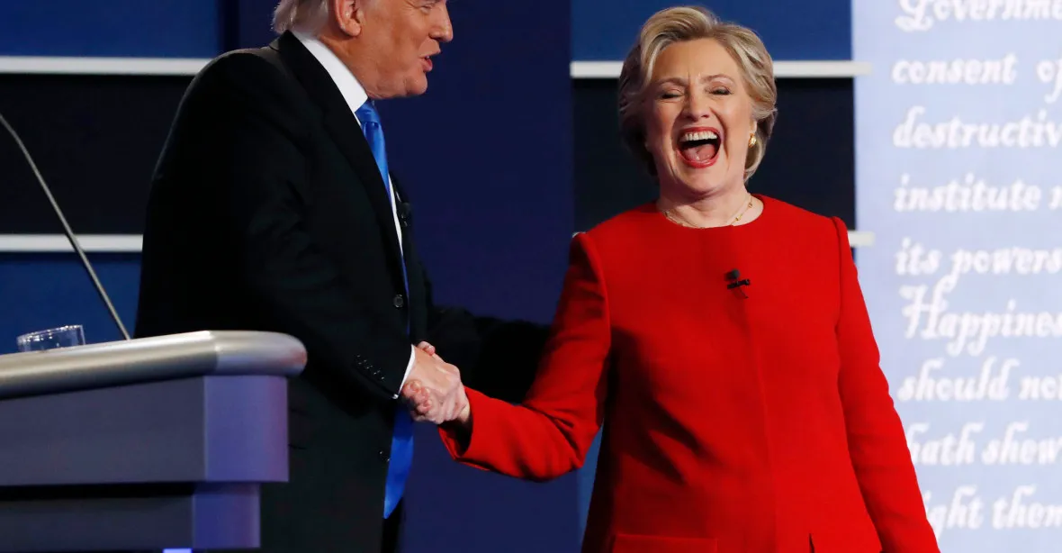 U televizních diváků vyhrála debatu Clintonová, říká CNN