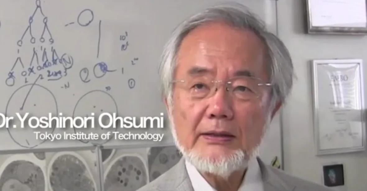 Nobelovu cenu za lékařství získal Japonec Jošinori Ósumi