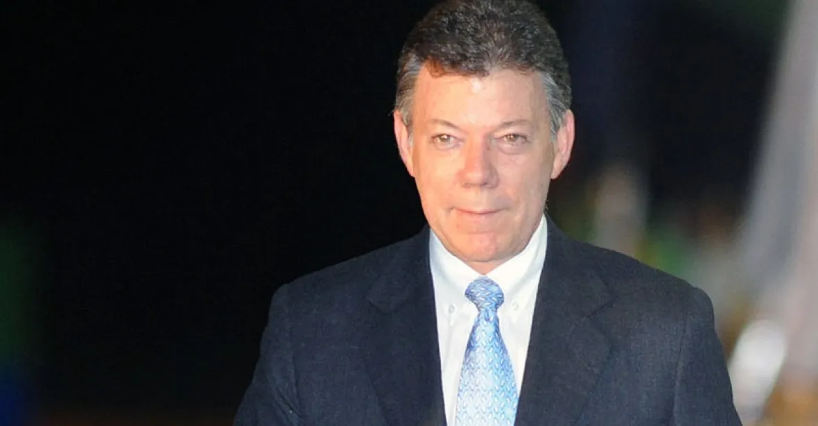 Nobelovu cenu za mír získal kolumbijský prezident Santos