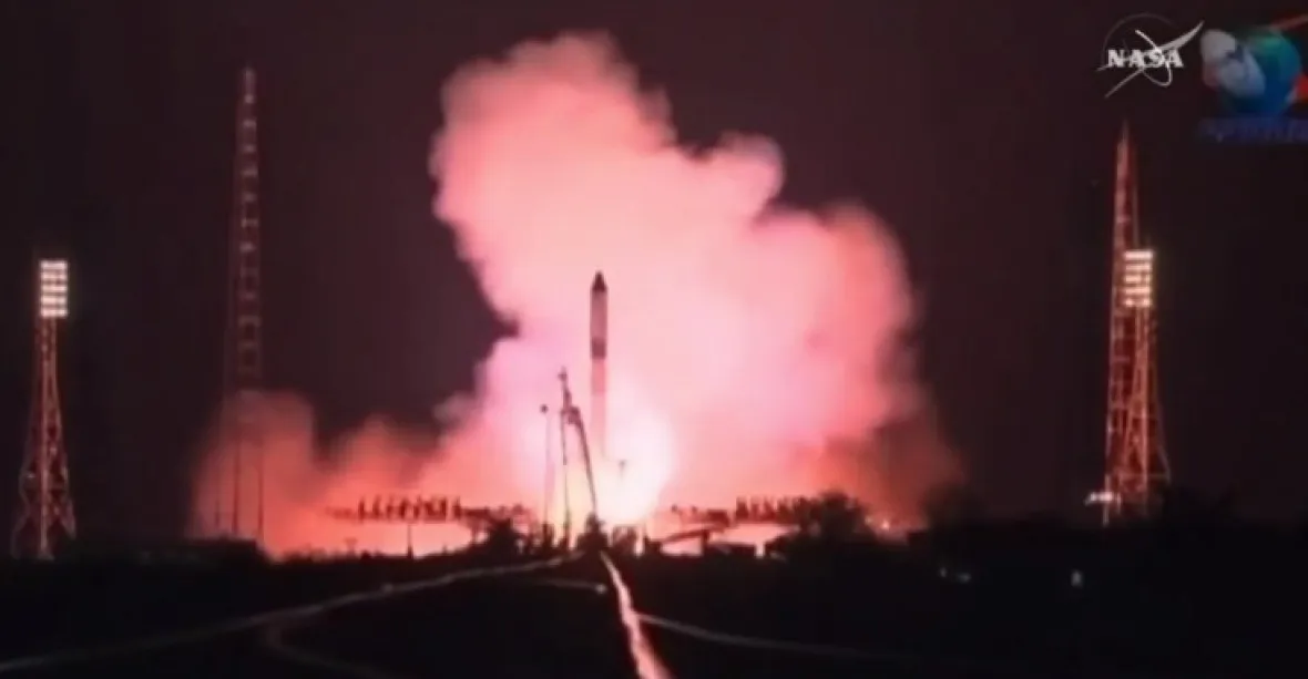 Ruský Progress k ISS nedorazí, krátce po startu se zřítil na Zemi