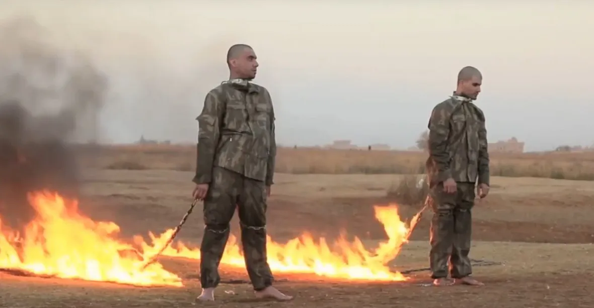 Islámský stát upálil dva turecké vojáky