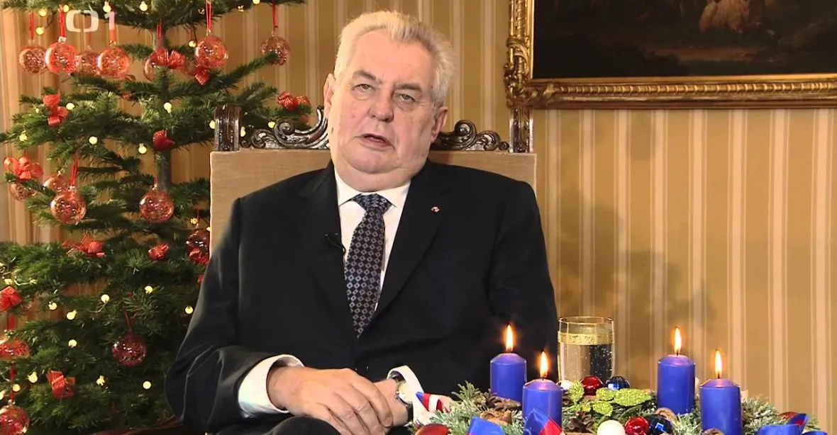 Vánoční poselství českého prezidenta