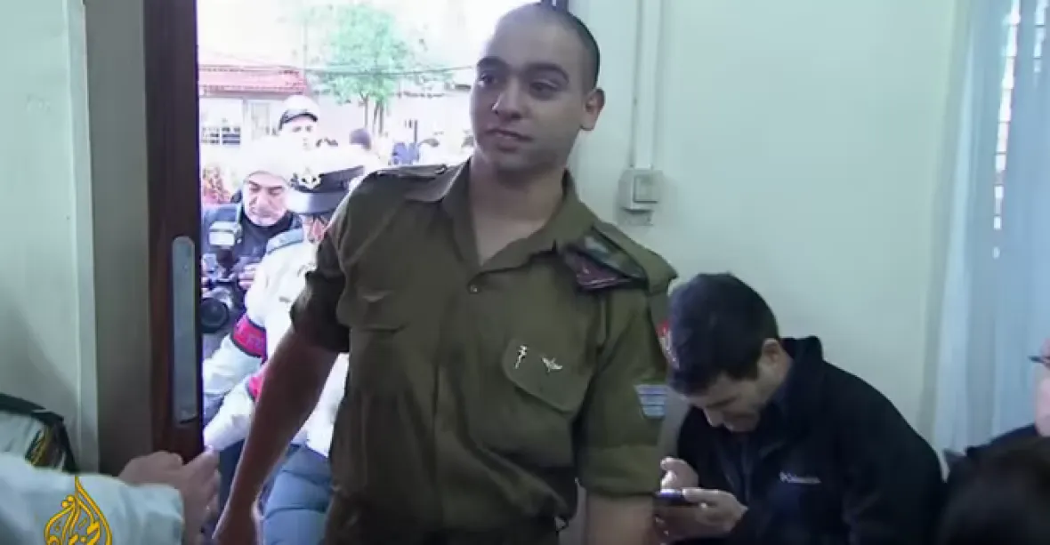 Protesty proti odsouzení vojáka pokračují, dva Izraelci vyzývali k útoku na soudce