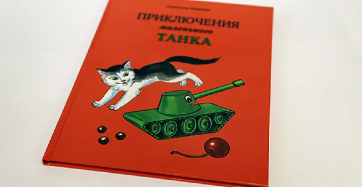 Malí Rusové mají číst o tanku, který touží po dobrodružství v cizině