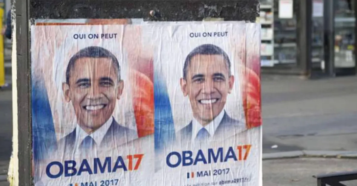 Nová kampaň „Obama prezidentem“. Ale ve Francii