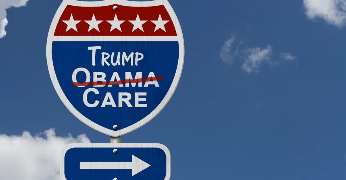 Trumpova drtivá porážka. Musel stáhnout zrušení Obamacare