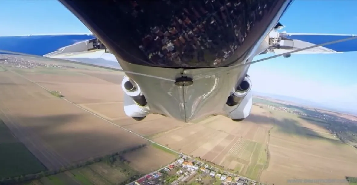 VIDEO: Létající auto ze Slovenska se představí na výstavě v Monaku