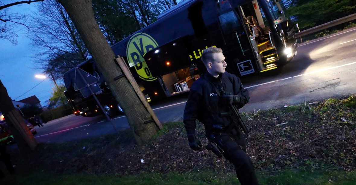 Útok v Dortmundu: podezřelý Iráčan mluvil o náloži do telefonu