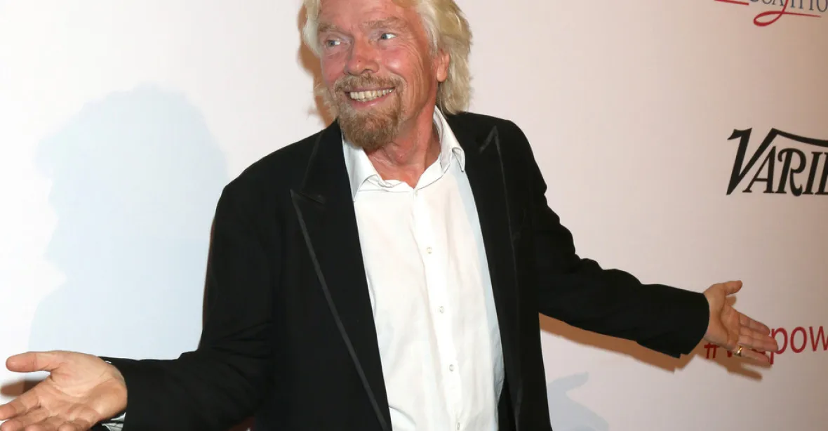 Dyslexie může být výhoda, tvrdí miliardář Branson