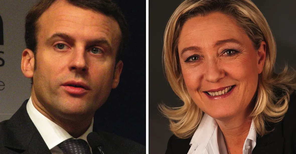 První odhady: prezidentem Francie bude Macron, získal přes 60 %