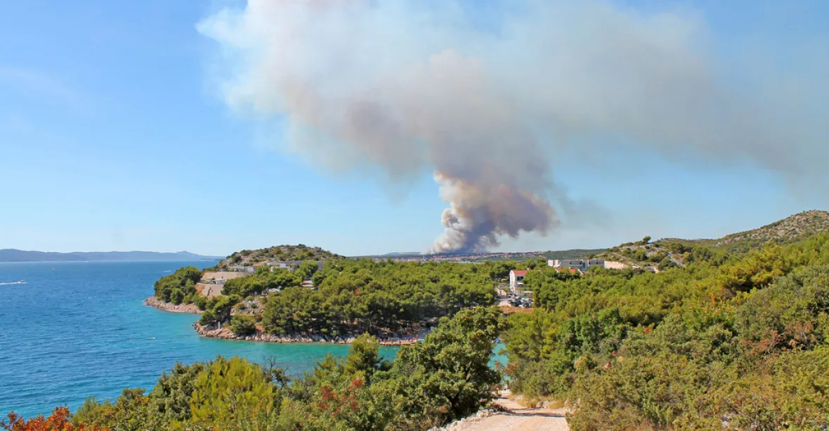 V Chorvatsku opět hoří, ohniska jsou po celé zemi