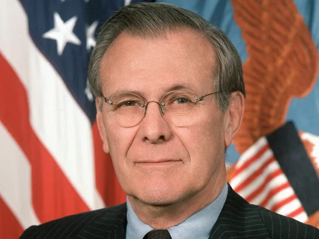 Zemřel Donald Rumsfeld, Bushův „jestřáb“ a strůjce války v Iráku