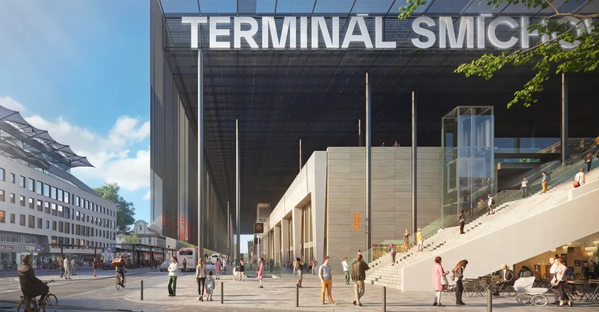 Smíchovské nádraží má být supermoderní terminál. Podívejte se