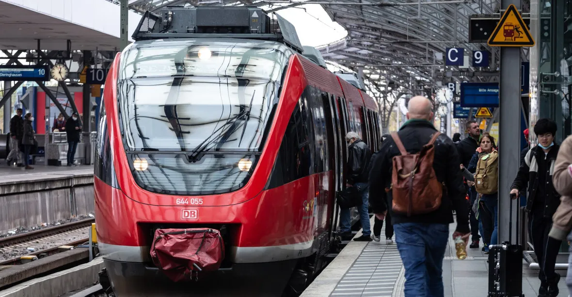 Začala stávka německých strojvedoucích. Ovlivní také železniční spojení v Česku