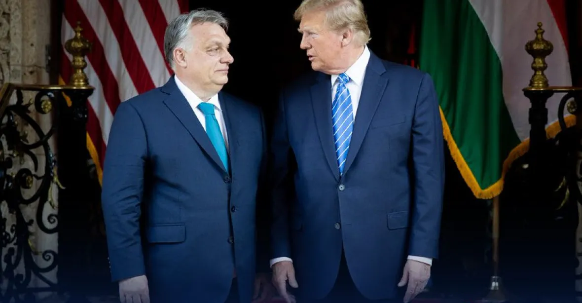 Maďarsko potřebuje mír a mír je Donald Trump, řekl Orbán po setkání s Trumpem