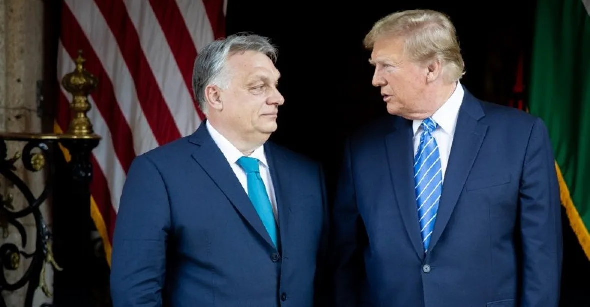 „Trump na Ukrajinu nedá ani cent a válka skončí,“ řekl Orbán