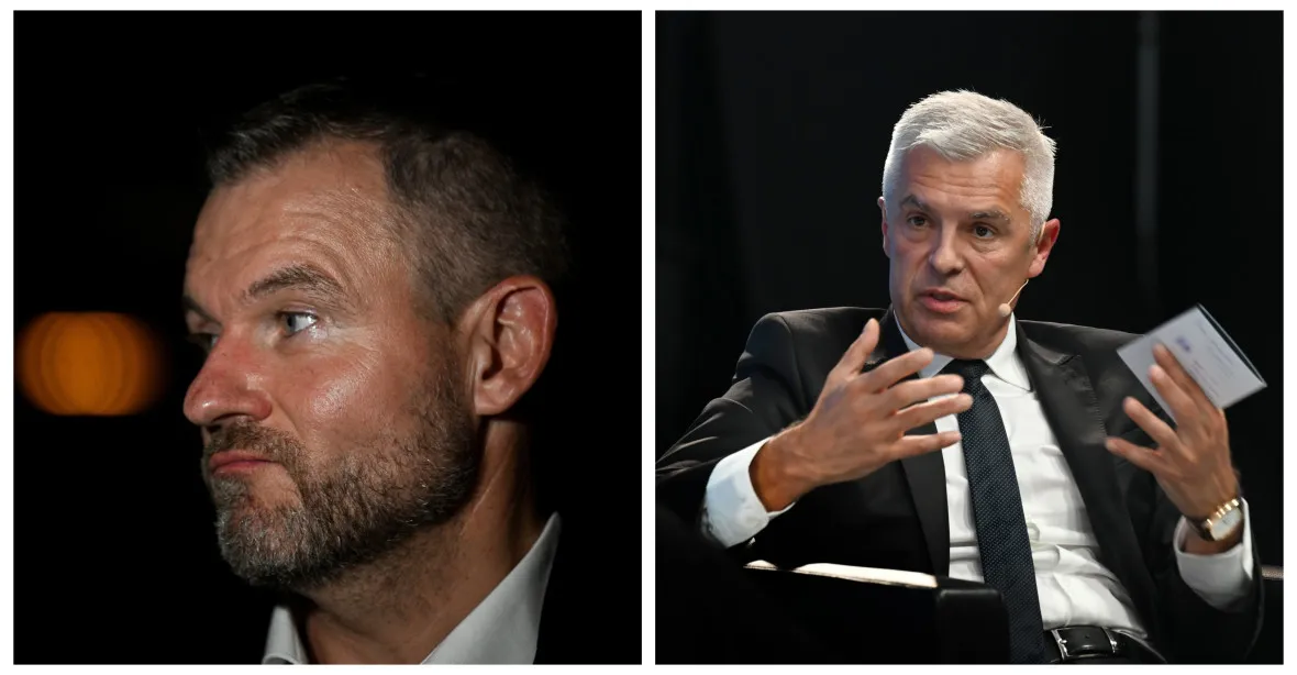 „Slovensko se nebude před Fialou stavět do pozoru,“ řekl v prezidentské debatě Pellegrini