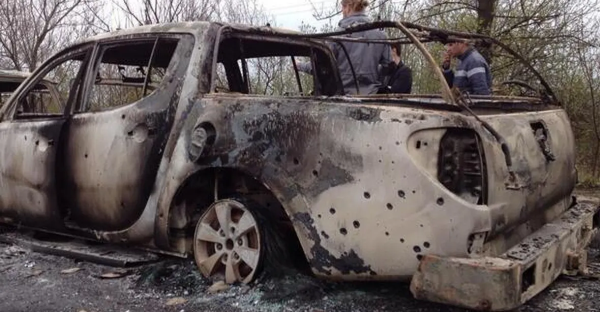 Pět zastřelených ve Slavjansku? Ruská média viní Pravý sektor