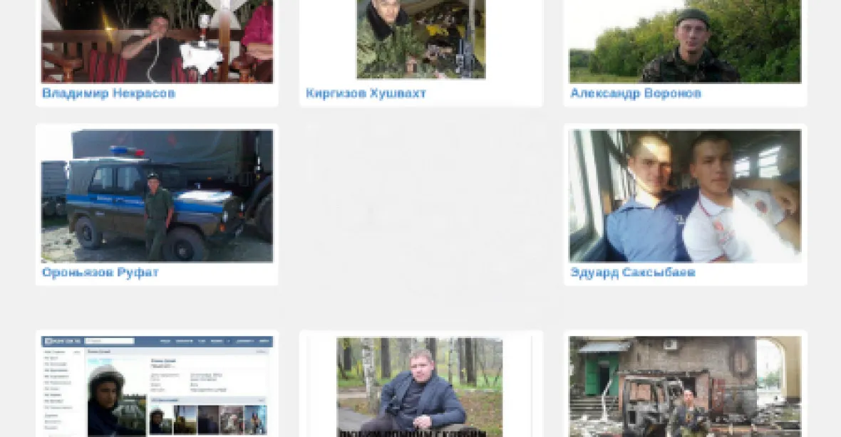 Ztracený Ivan. Ruský web eviduje mrtvé a nezvěstné vojáky