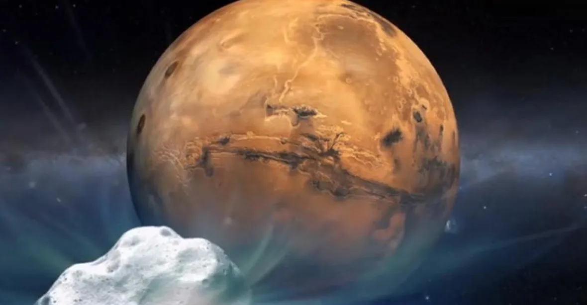 NASA v pohotovosti: planetu Mars zasáhne ocas komety