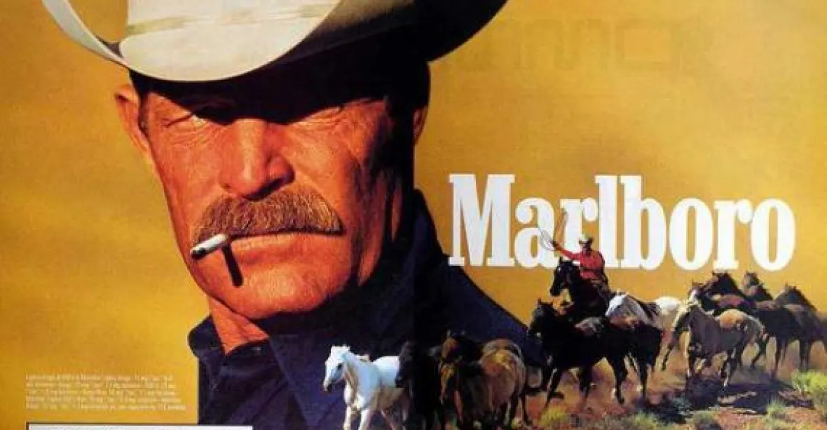 Zemřel jeden z hlavních Marlboro manů firmy Philip Morris