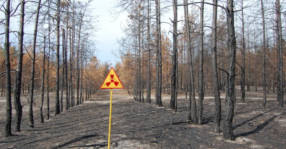Černobylská druhá vlna. Radioaktivitu dál šíří lesní požáry