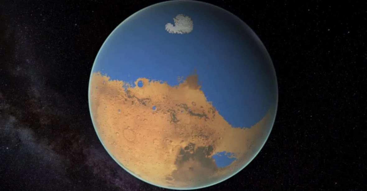Na Marsu bylo víc vody než na Zemi. Možná i život