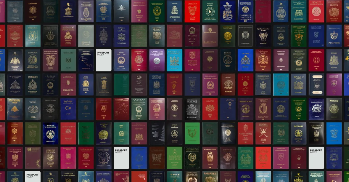 Nejmocnější pas světa je americký a britský, český je devátý