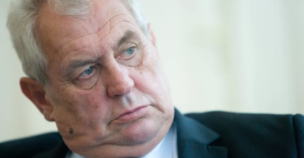 Zemanův odpor zablokoval jmenování. Ministr akt zrušil