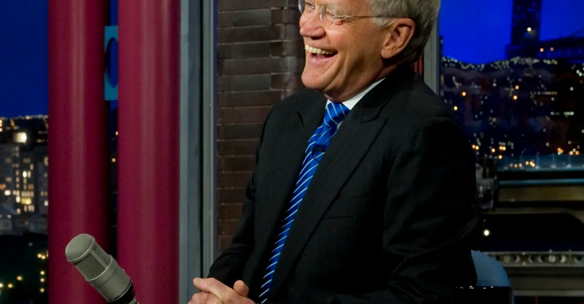 Legendární moderátor Late Show David Letterman skončil