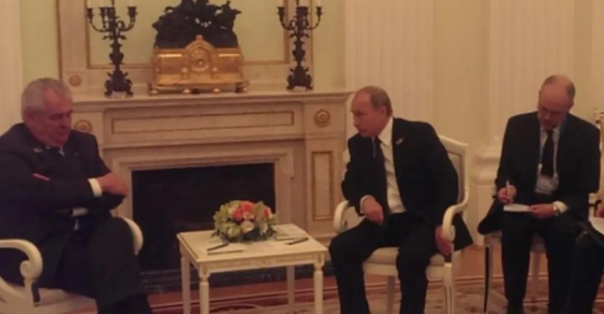 Putin a Zeman se sejdou v Číně, oznámil Kreml